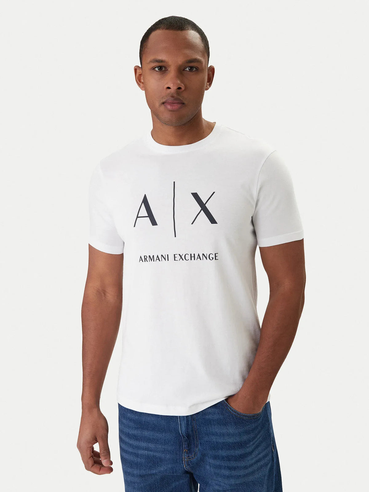 Armani Exchange T Shirt Xm002683 Af10356 White Branco_shot1