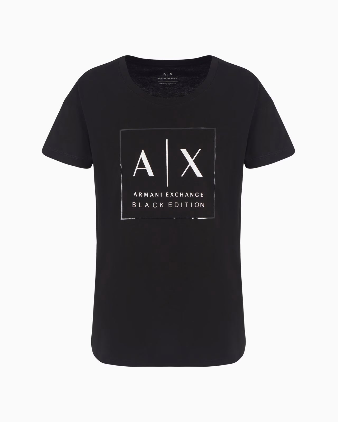 Armani Exchange T Shirt Xw000063 Af10359 Black Preto_shot4