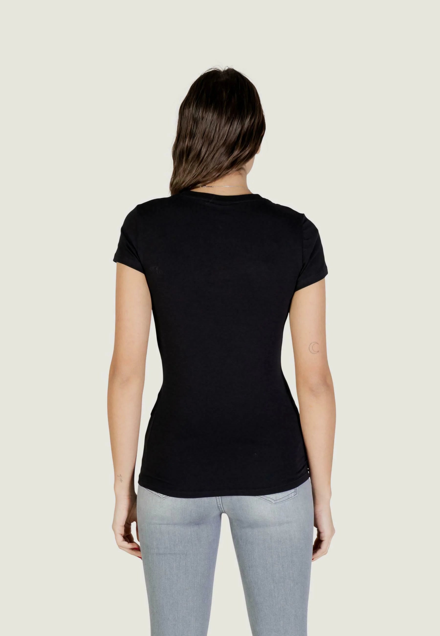 Armani Exchange T Shirt Xw002289 Af17173 Black Preto_shot1