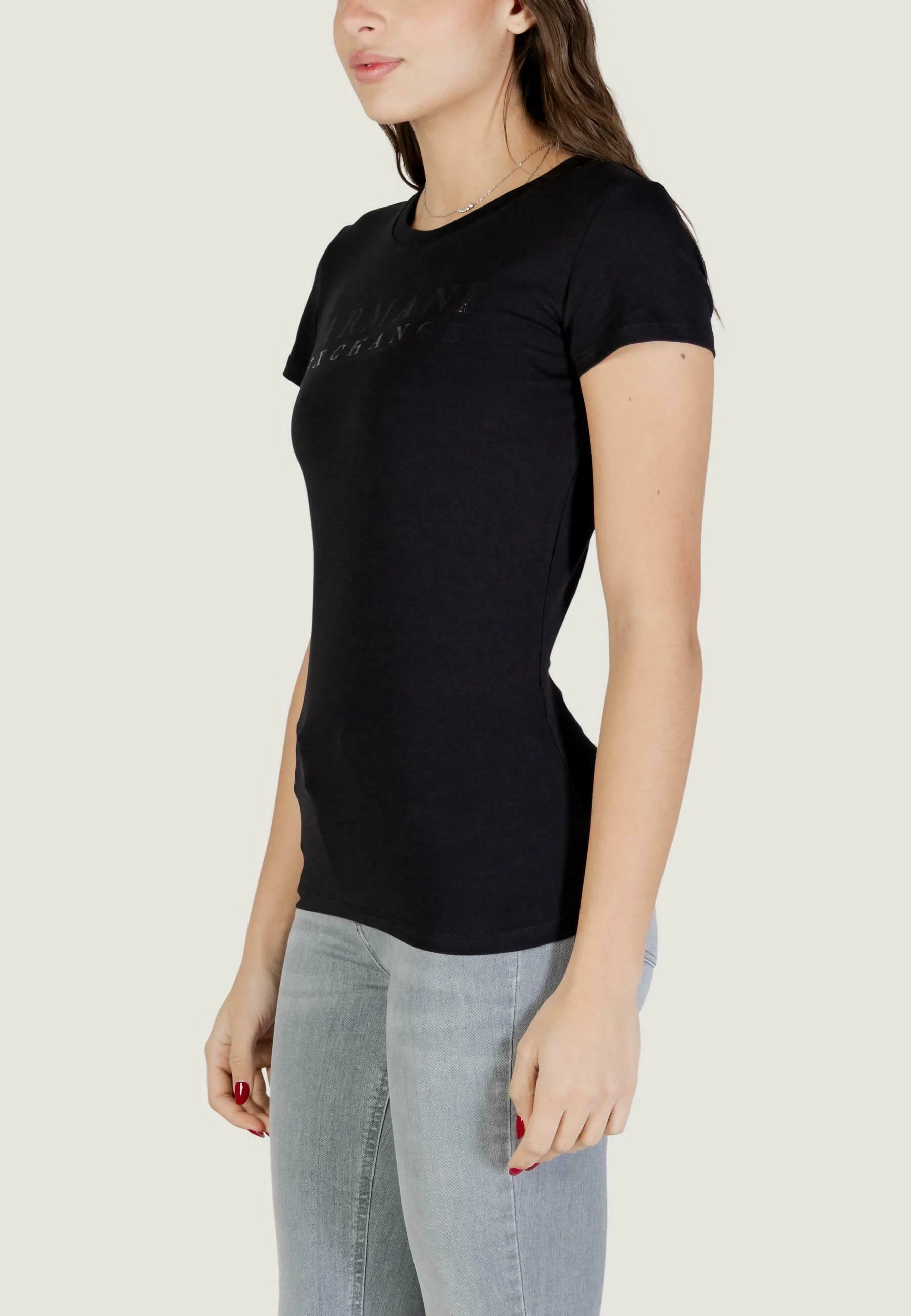 Armani Exchange T Shirt Xw002289 Af17173 Black Preto_shot5