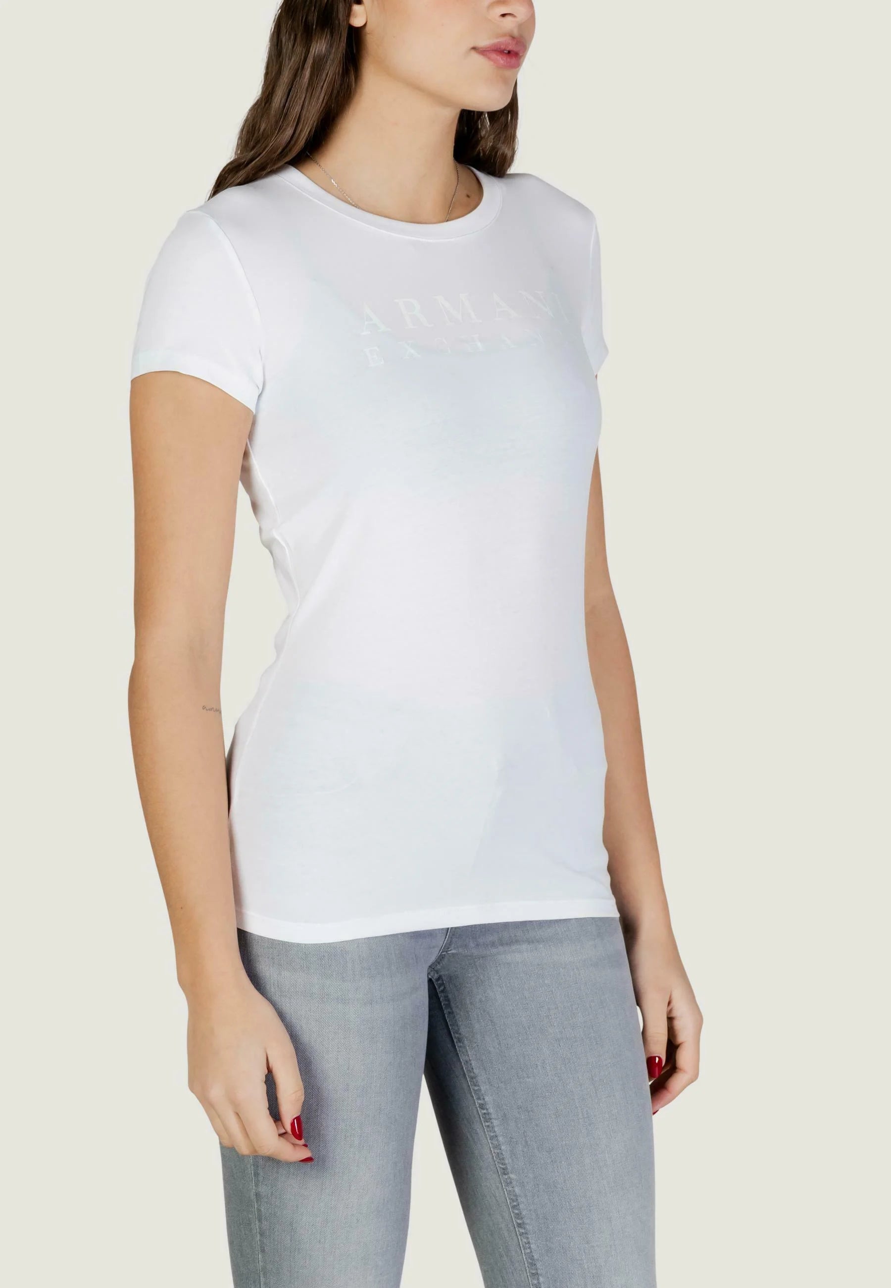 Armani Exchange T Shirt Xw002289 Af17173 White Branco_shot4