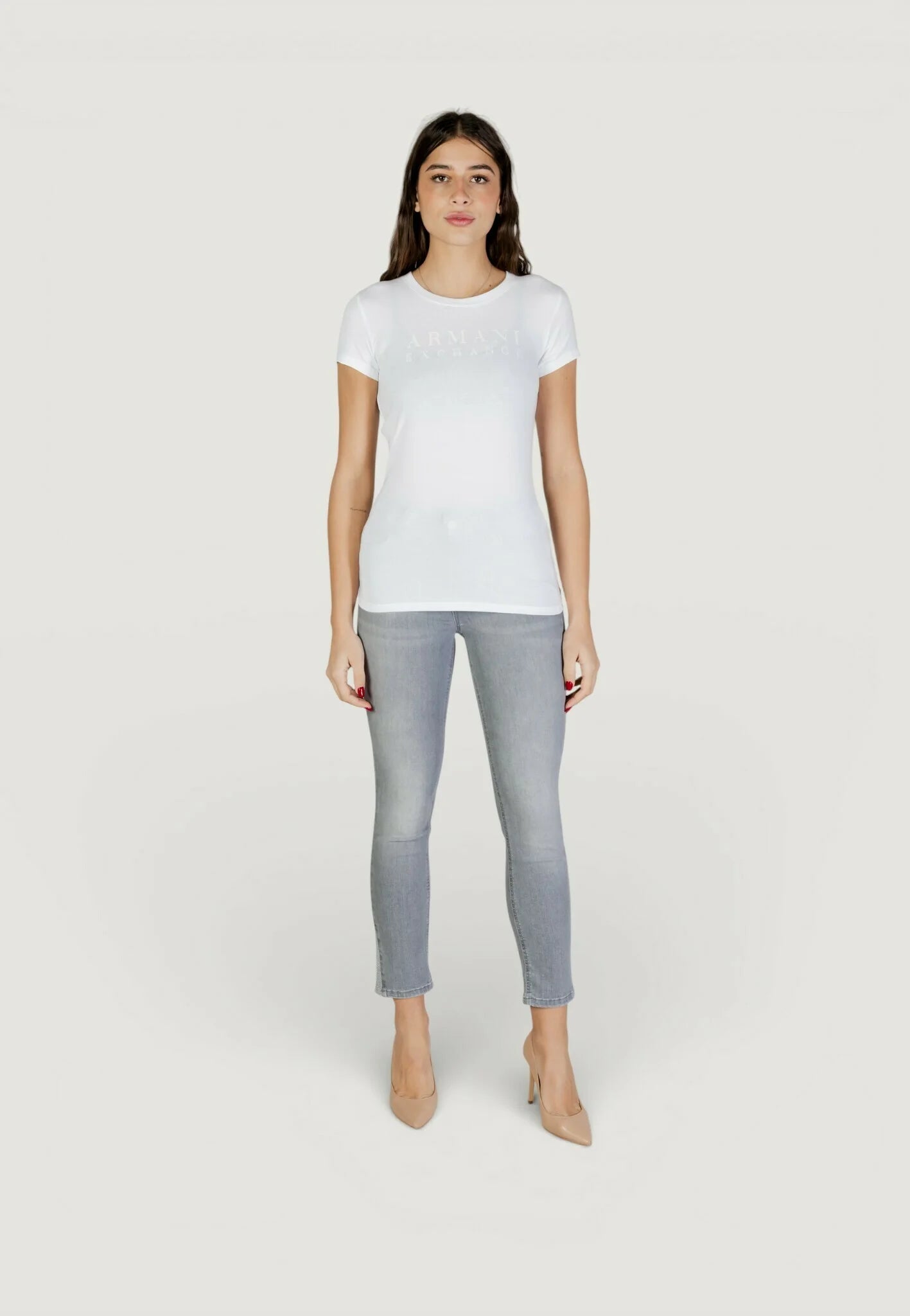 Armani Exchange T Shirt Xw002289 Af17173 White Branco_shot5