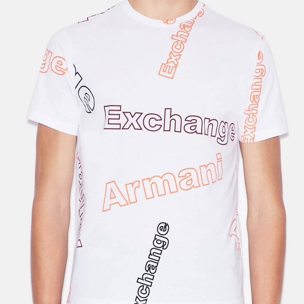 Armani Exchange T Shirt Ztfc Zjh4z White Branco Shot9