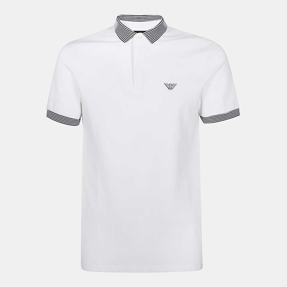 Armani Polo Emporio 1f84 1j46z White Branco Shot4