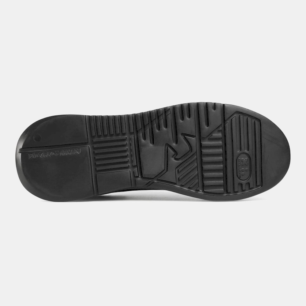 Armani Sapatilhas Emporio Sneakers Shoes X024 Xm520 Black Preto Shot11