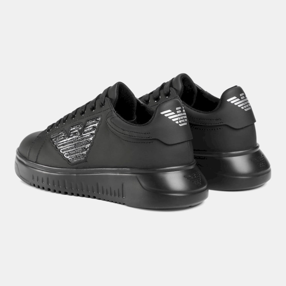 Armani Sapatilhas Emporio Sneakers Shoes X024 Xm520 Black Preto Shot5