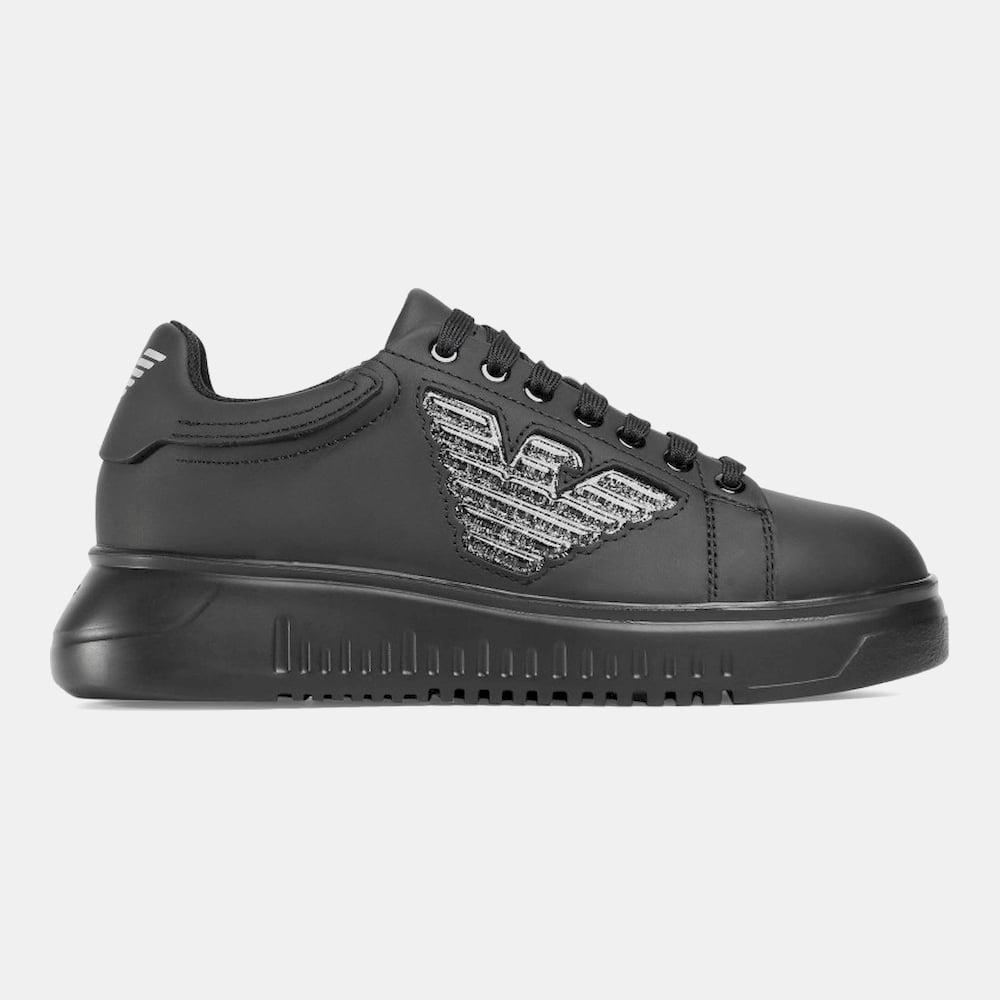 Armani Sapatilhas Emporio Sneakers Shoes X024 Xm520 Black Preto Shot7