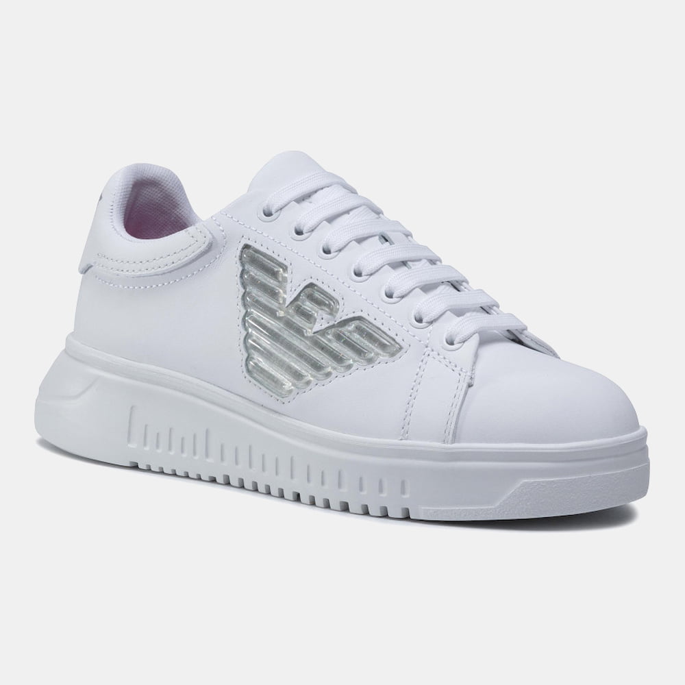 Armani Sapatilhas Emporio Sneakers Shoes X024 Xm520 White Branco Shot2