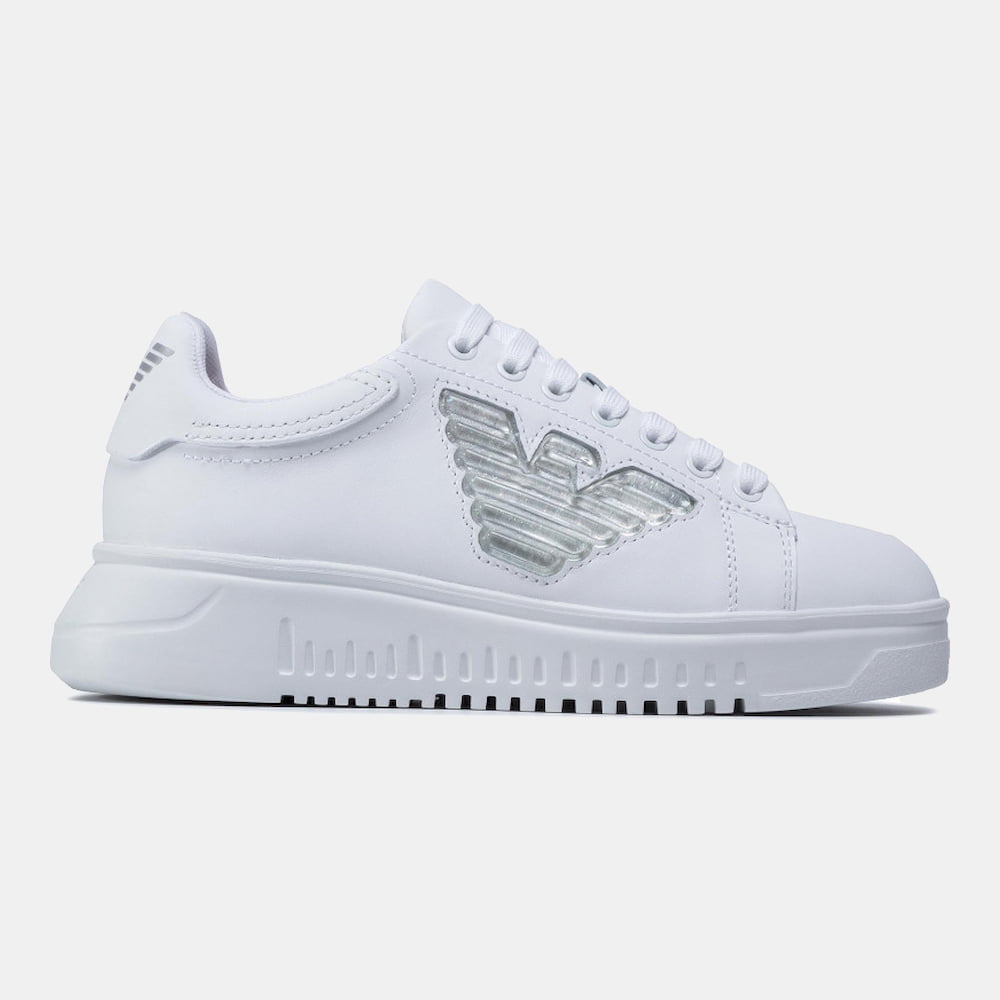 Armani Sapatilhas Emporio Sneakers Shoes X024 Xm520 White Branco Shot4