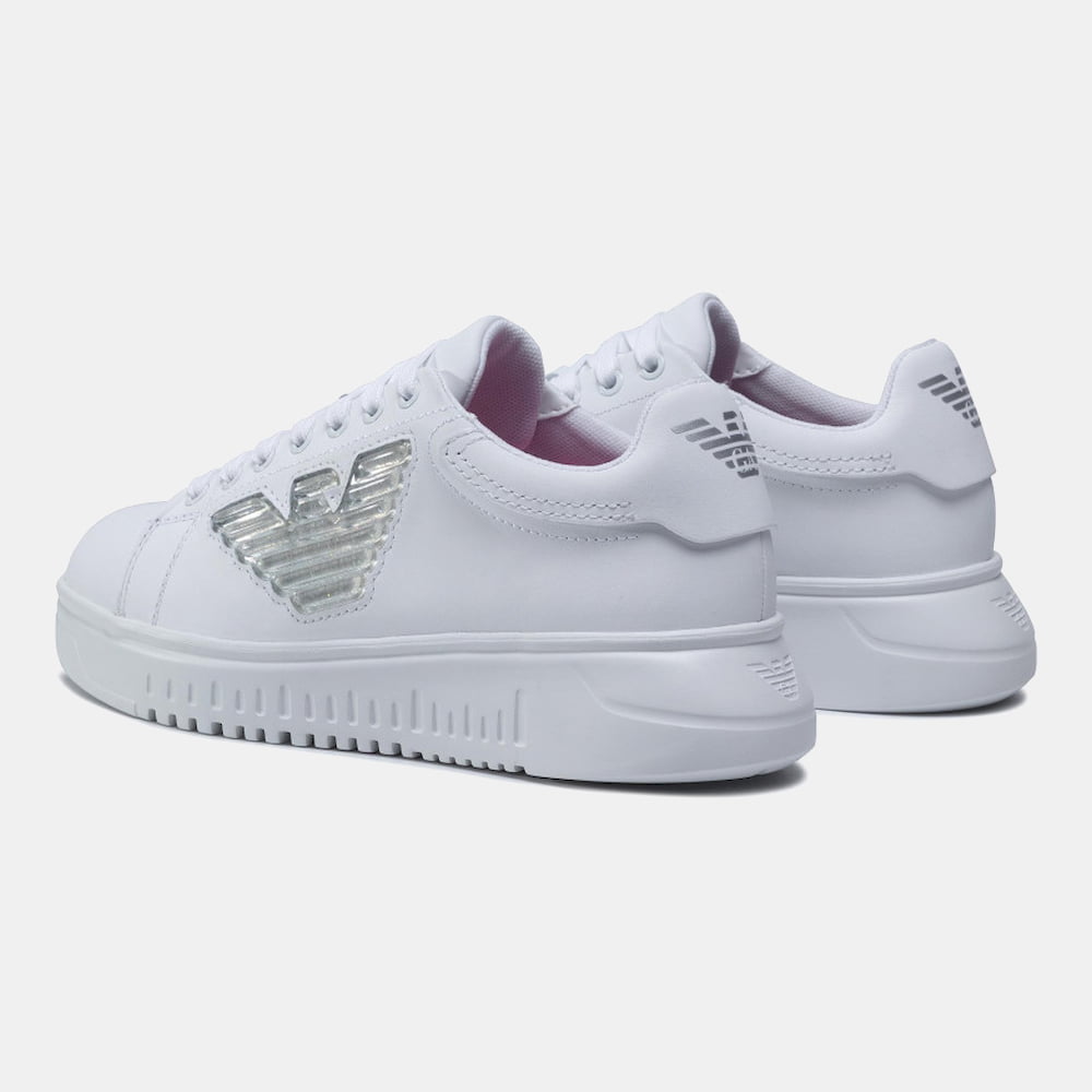 Armani Sapatilhas Emporio Sneakers Shoes X024 Xm520 White Branco Shot6