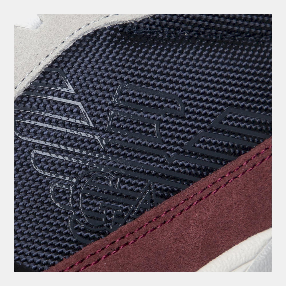 Armani Sapatilhas Emporio Sneakers Shoes X245 Xl697 Navy Borde Navy Bordeaux Shot16