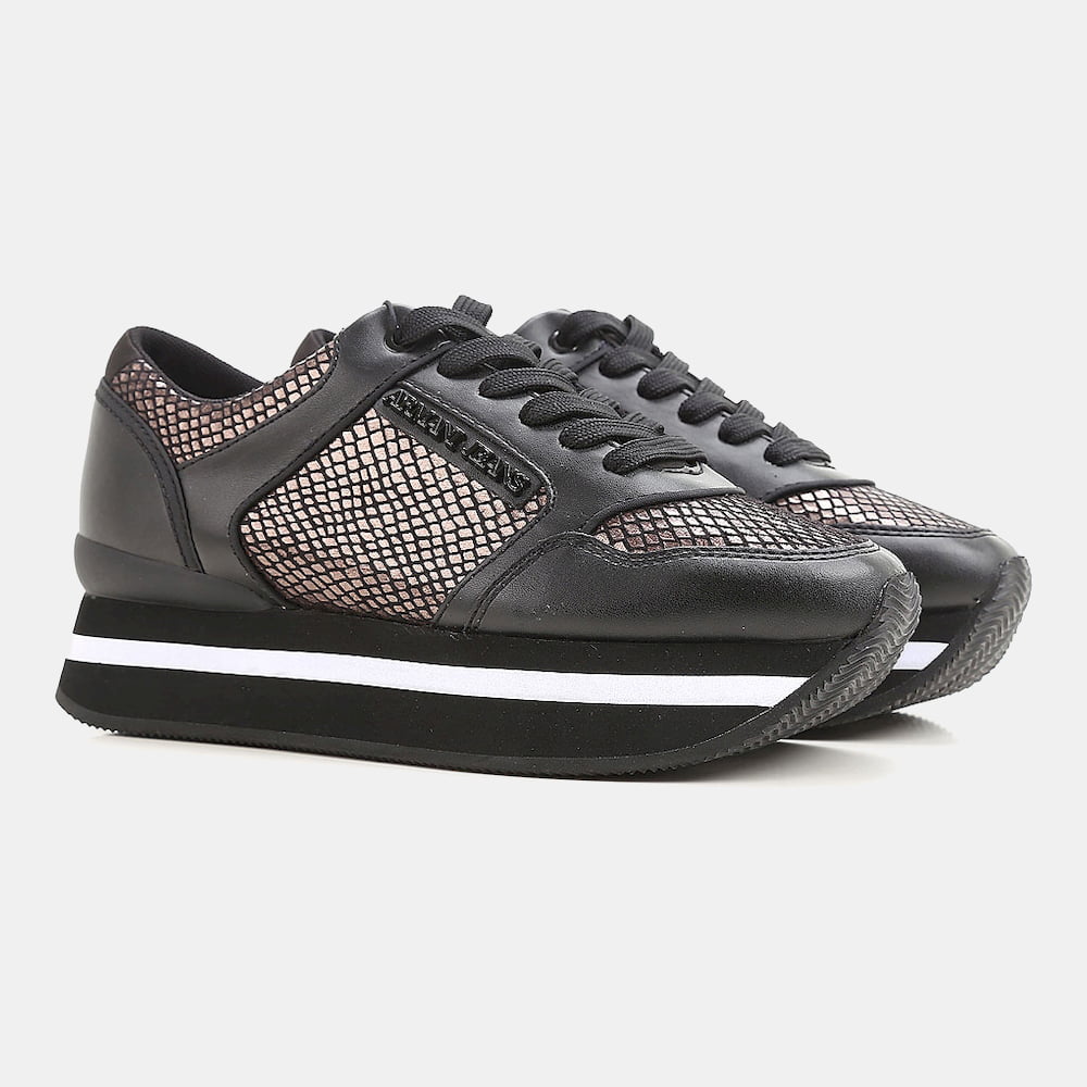 Armani Sapatilhas Sneakers Shoes 5187 7a677 Gun Metal Gun Metal Shot2