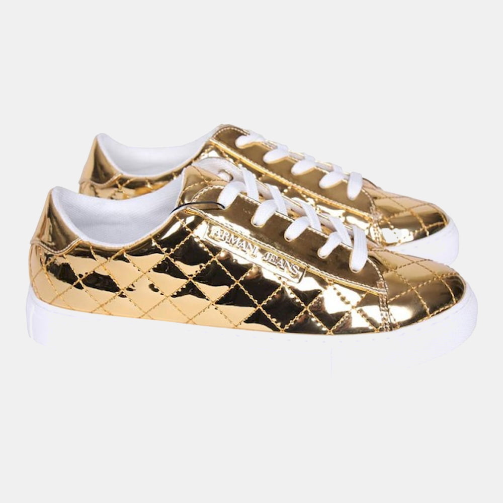 Armani Sapatilhas Sneakers Shoes 5197 7p586 Gold Dourado Shot4