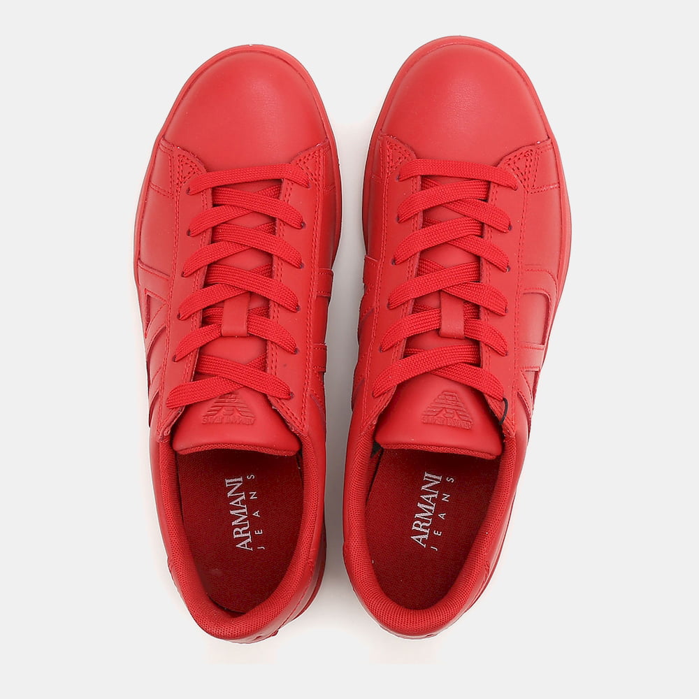 Armani Sapatilhas Sneakers Shoes 5565 Cc500 Red Vermelho Shot10