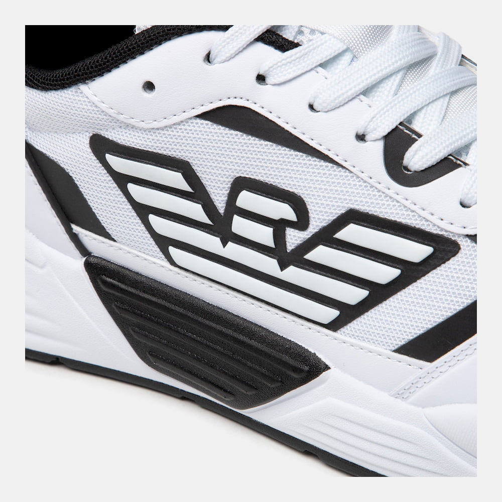 Armani Sapatilhas Sneakers Shoes X070 Xk165 White Blk Branco Preto 7 Resultado