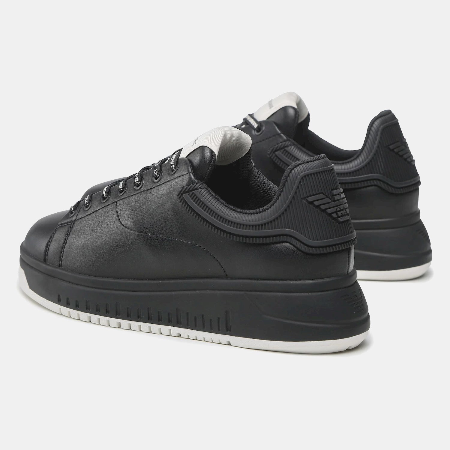 Armani Sapatilhas Sneakers Shoes X4x264 Xn001 Triple Blk Preto_shot2