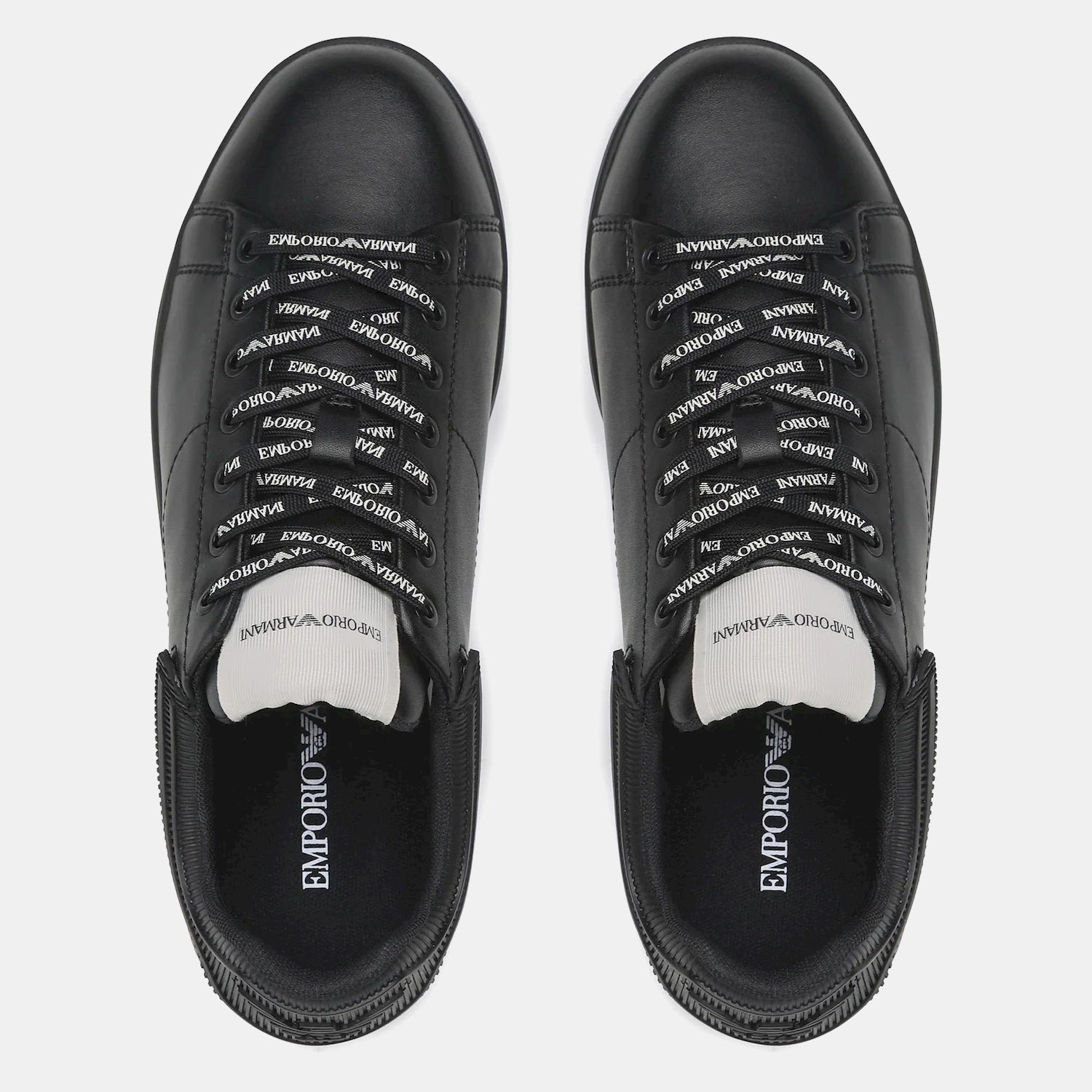 Armani Sapatilhas Sneakers Shoes X4x264 Xn001 Triple Blk Preto_shot4