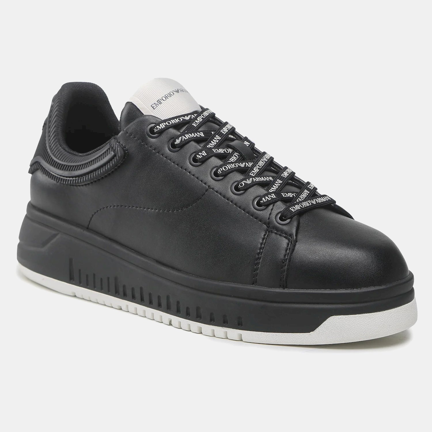 Armani Sapatilhas Sneakers Shoes X4x264 Xn001 Triple Blk Preto_shot5