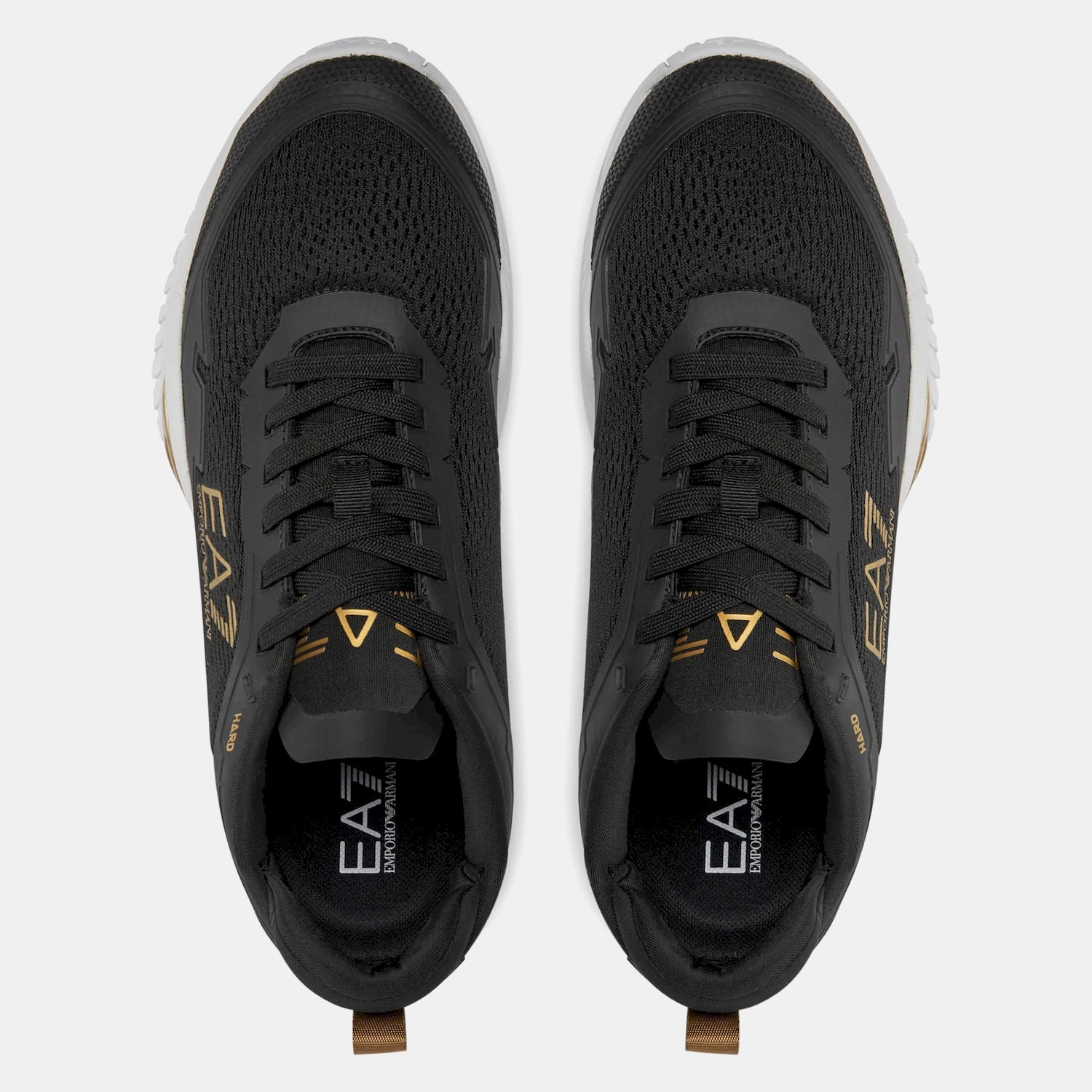 Armani Sapatilhas Sneakers Shoes X8x155 Xk358 Blk Gold Preto Ouro_shot4