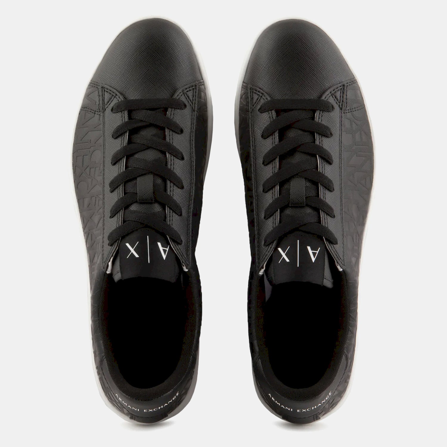 Armani Sapatilhas Sneakers Shoes Xux016 Xv654 Black Preto_shot2