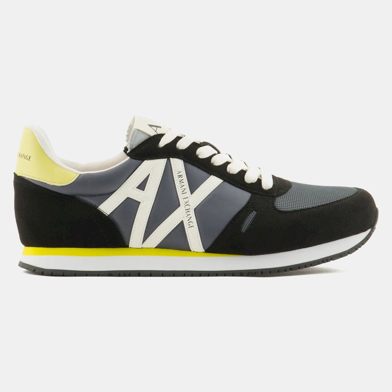 Armani Sapatilhas Sneakers Shoes Xux017 Xv028 Grey Yello Cinza Amarelo_shot5