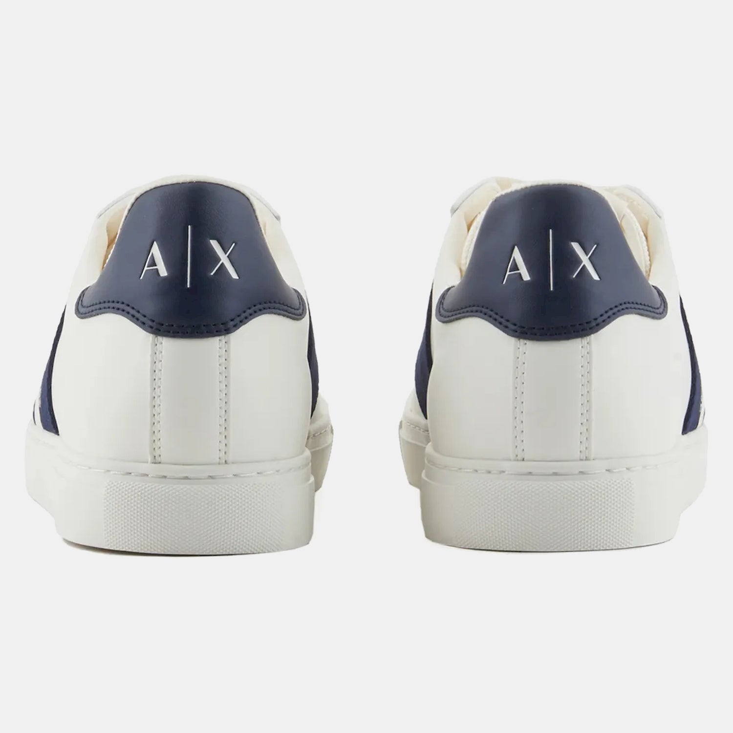 Armani Sapatilhas Sneakers Shoes Xux173 Xv666 Whi Nvy Branco Navy_shot2