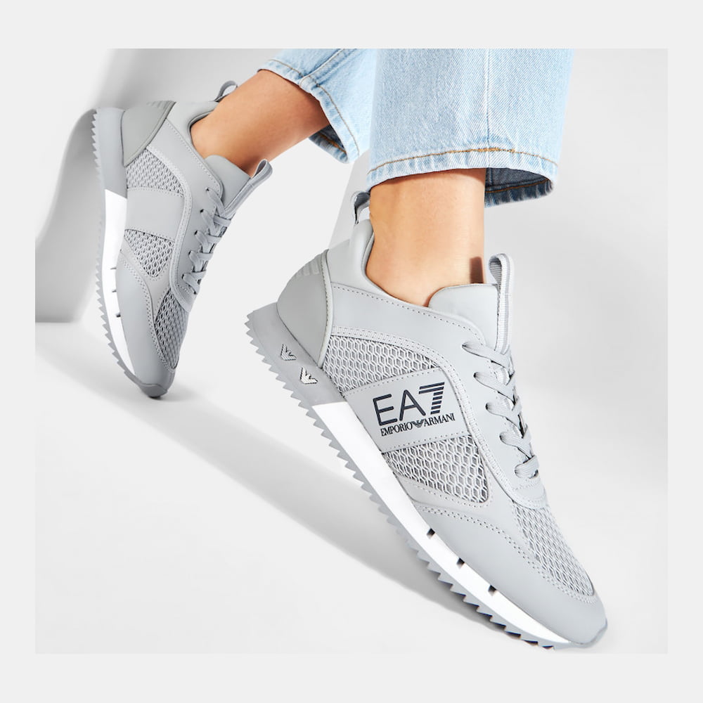 Armani Sapatilhas Sneakers X027 Xk050 Grey Cinza Shot12