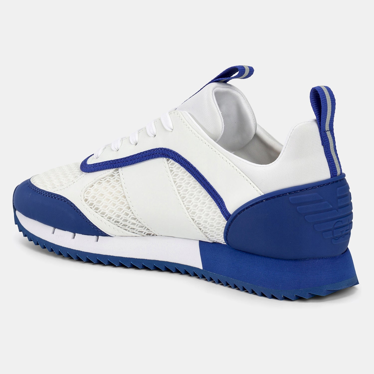 Armani Sapatilhas Sneakers X8x027 Xk050 White Blue Branco Azul_shot1