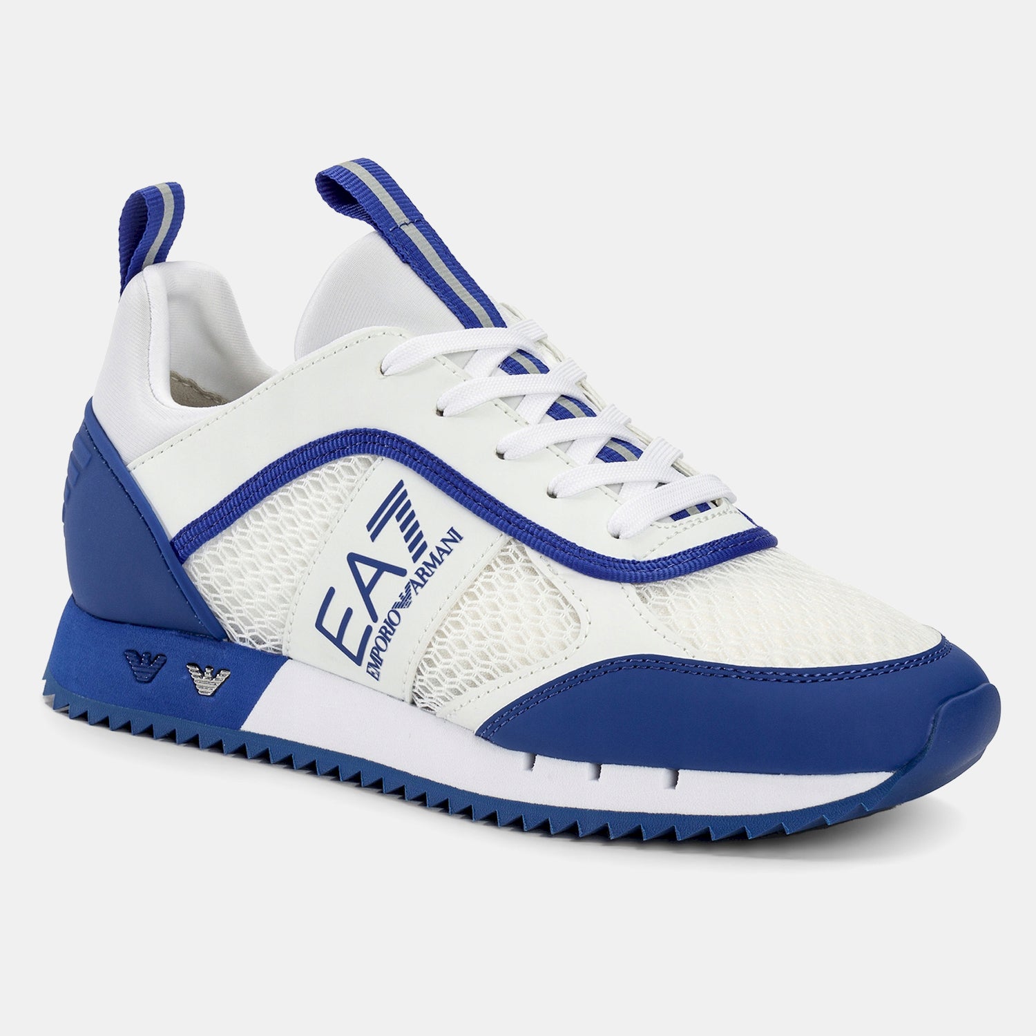 Armani Sapatilhas Sneakers X8x027 Xk050 White Blue Branco Azul_shot2