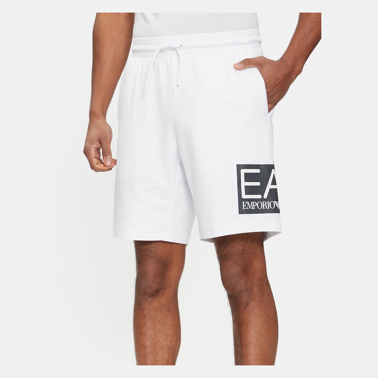 Armani Short Training 3dps63 Pj05z White Branco_shot4