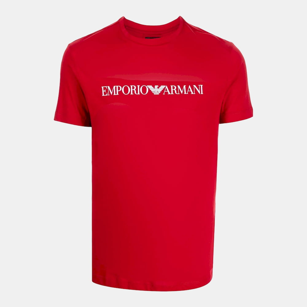 Armani T Shirt 1tn5 1jpzz Red Vermelho Shot8