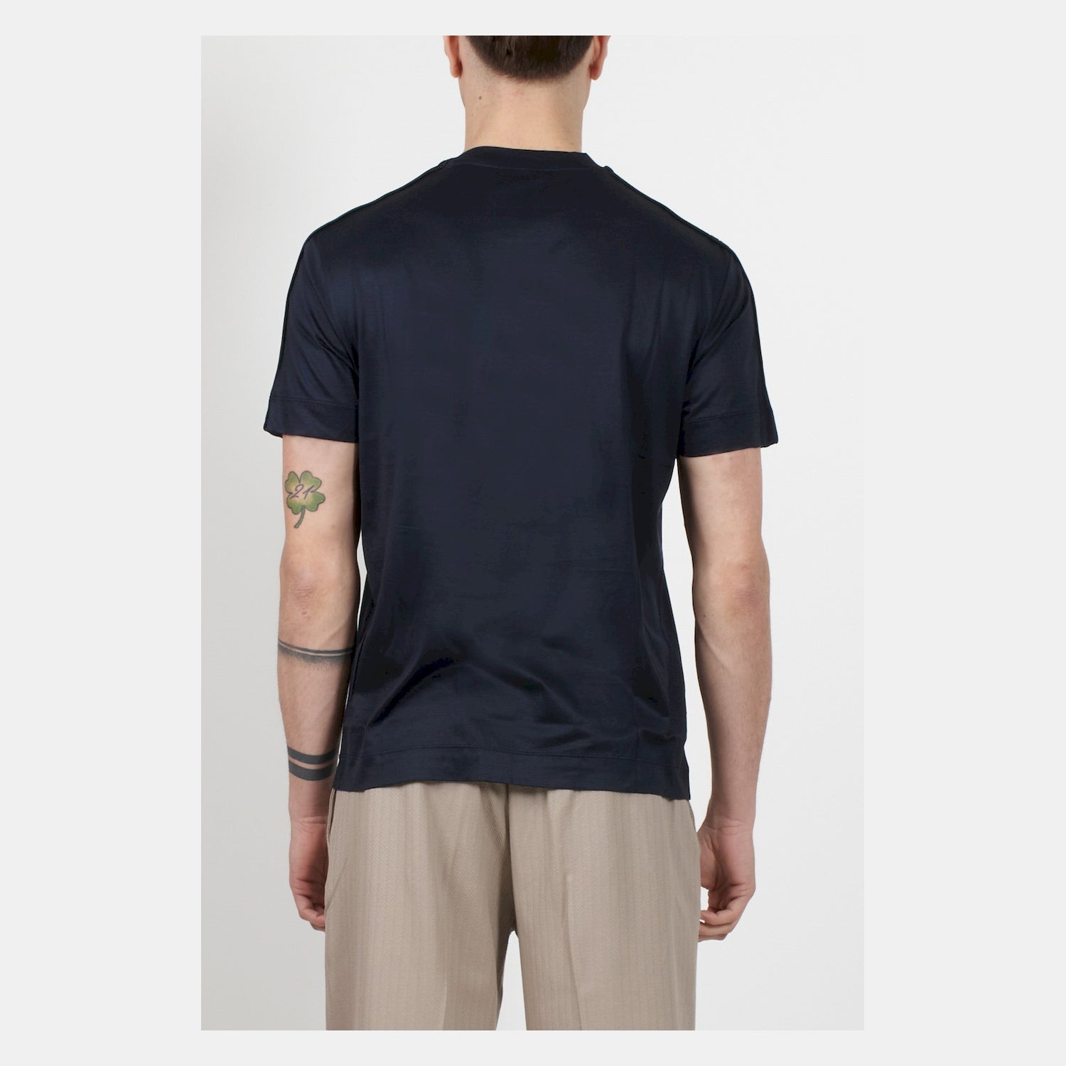 Armani T Shirt 3d1td3 1juvz Navy Navy_shot3