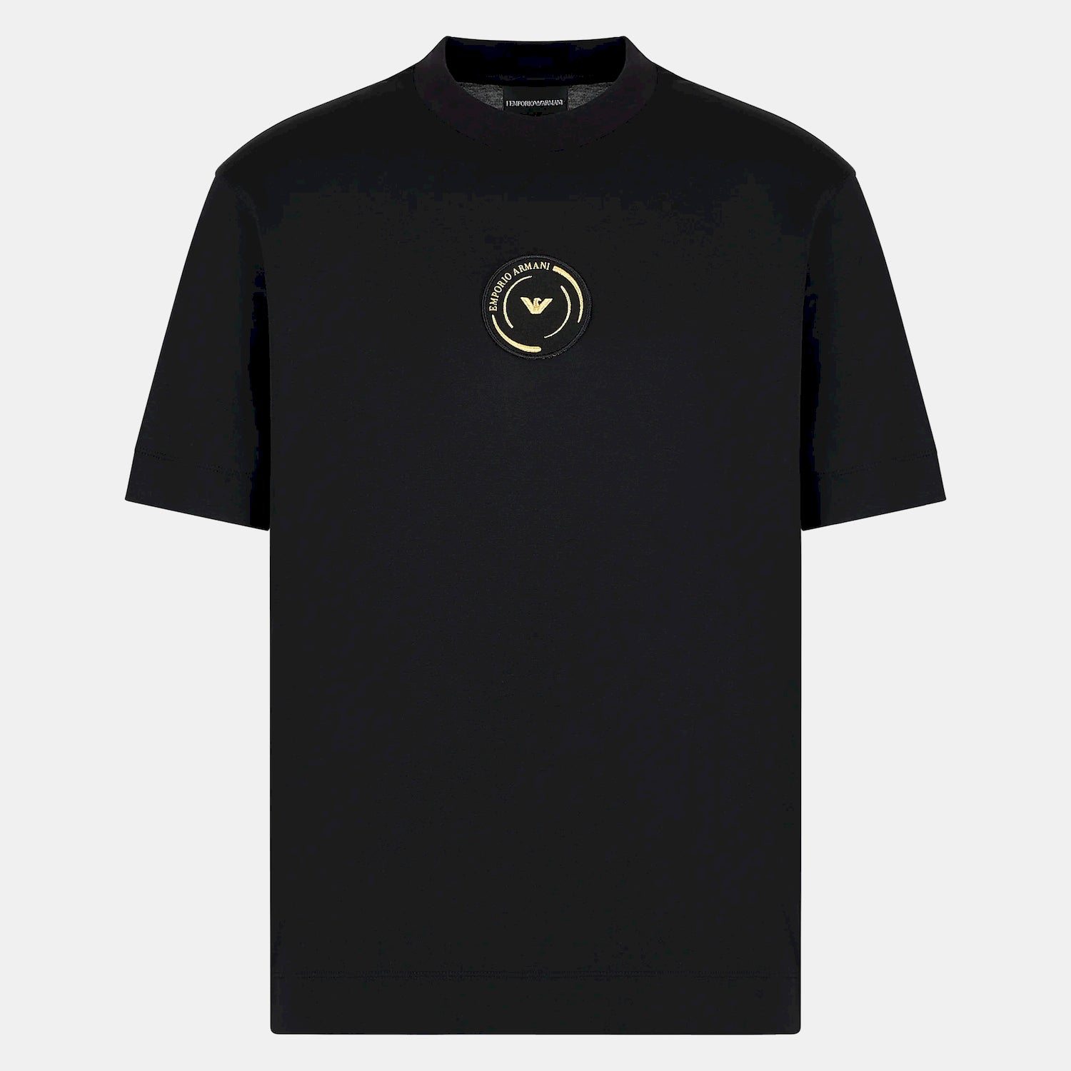 Armani T Shirt 3d1tq5 1juvz Black Preto_shot3