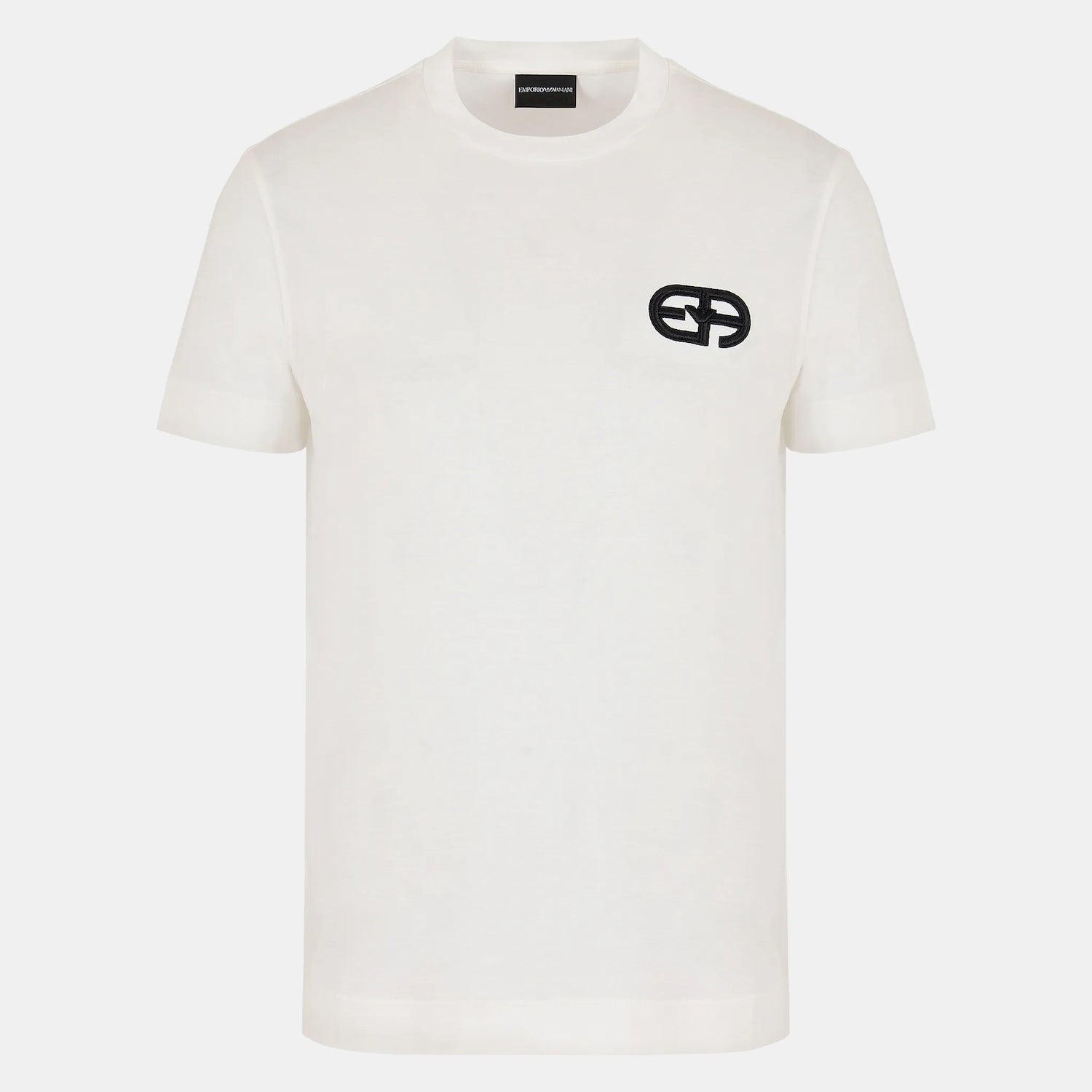 Armani T Shirt 8n1tf5 1juvz White Branco_shot4