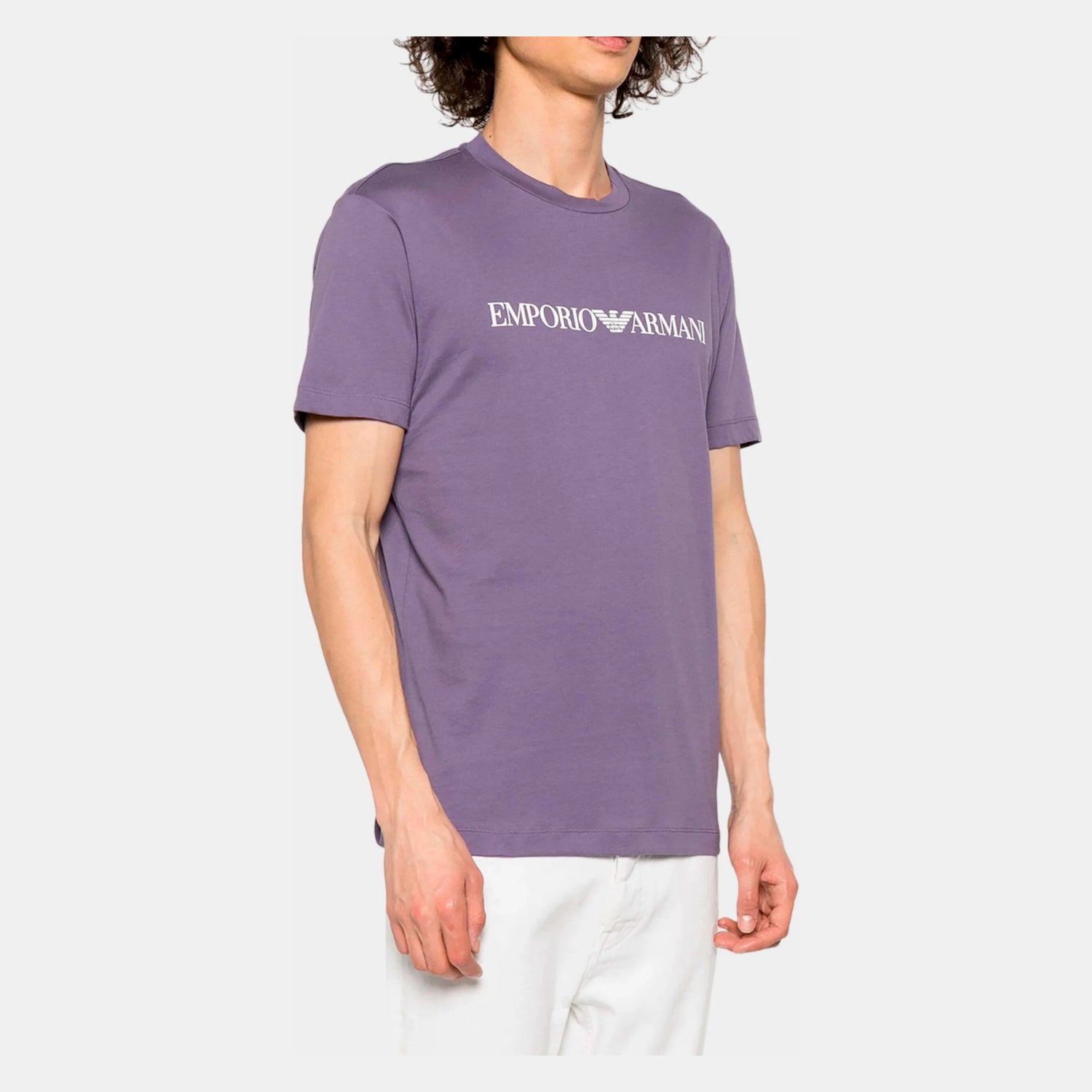 Armani T Shirt 8n1tn5 1jpzz Purple Roxo_shot2