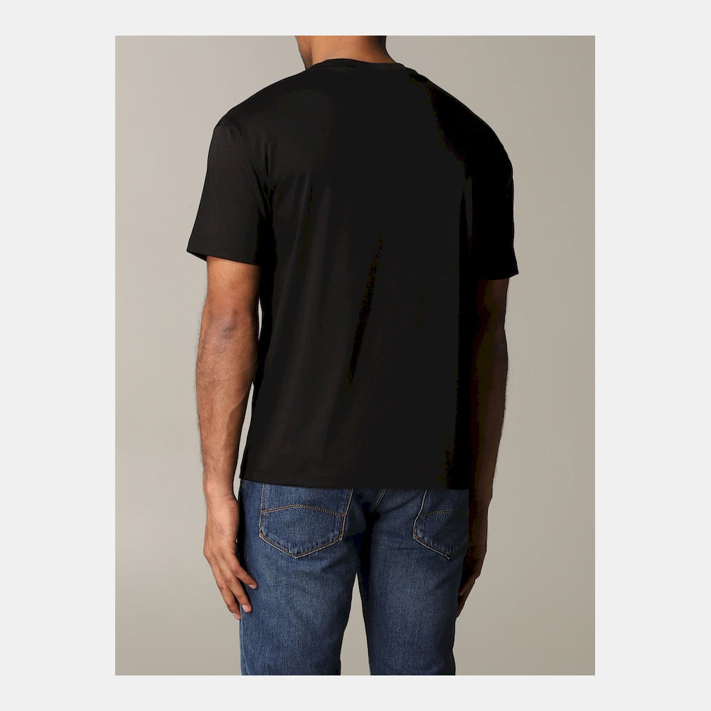 Armani T Shirt Emporio 1t79 1jstz Black Preto Shot4