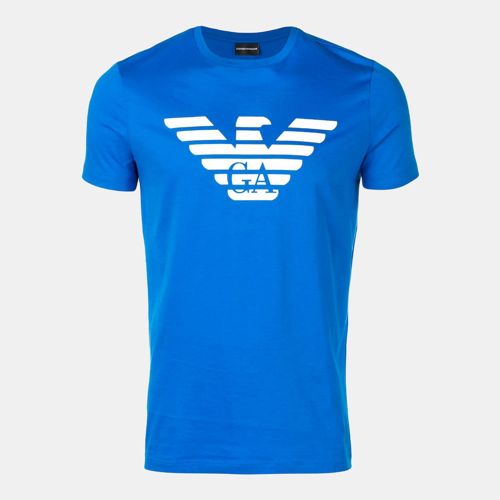 Armani T Shirt Emporio 1t99 1jnqz Royal Blue Azul Royal Shot1