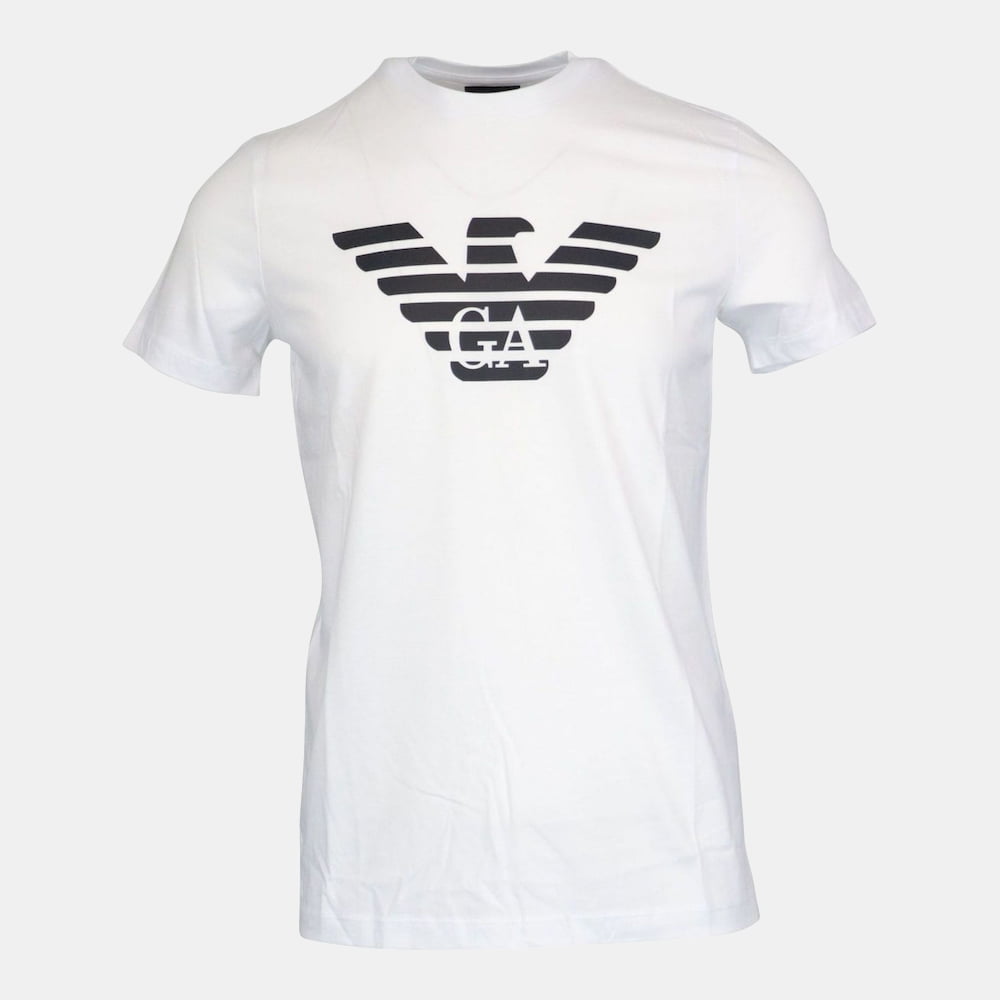 Armani T Shirt Emporio 1t99 1jnqz White Branco Shot9