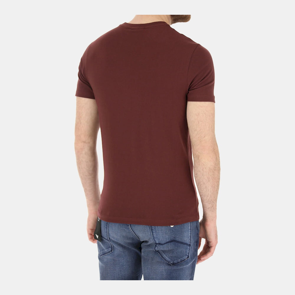 Armani T Shirt Emporio 1ta9 1j00z Bordeaux Bordeaux Shot8