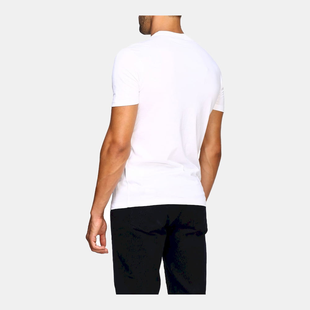 Armani T Shirt Emporio 1tc0 1j00z White Branco Shot4