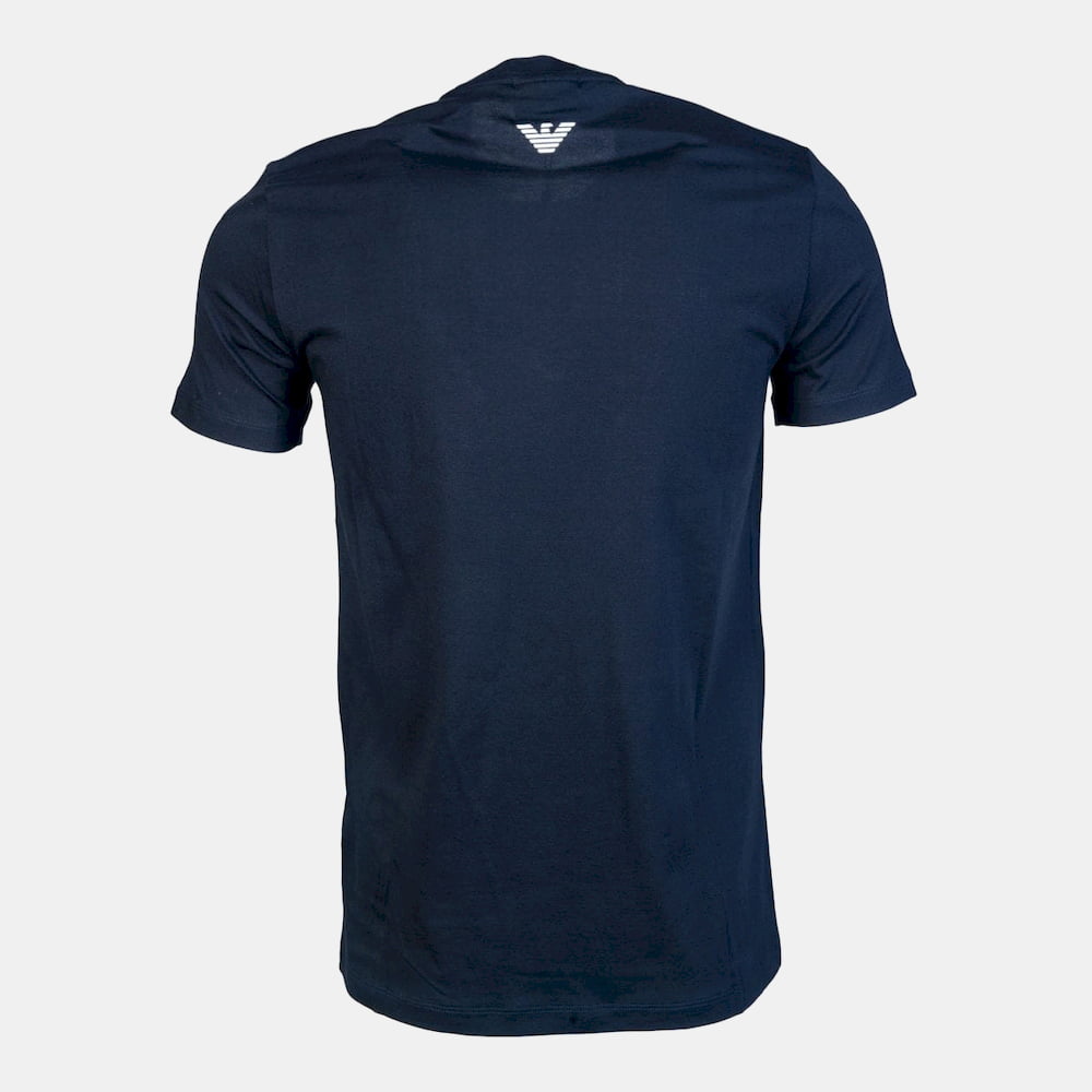 Armani T Shirt Emporio 1td5 1j0az Blue Azul Shot4