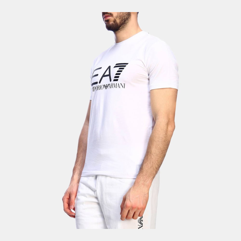 Armani T Shirt Pt01 Pj03z White Branco Shot4