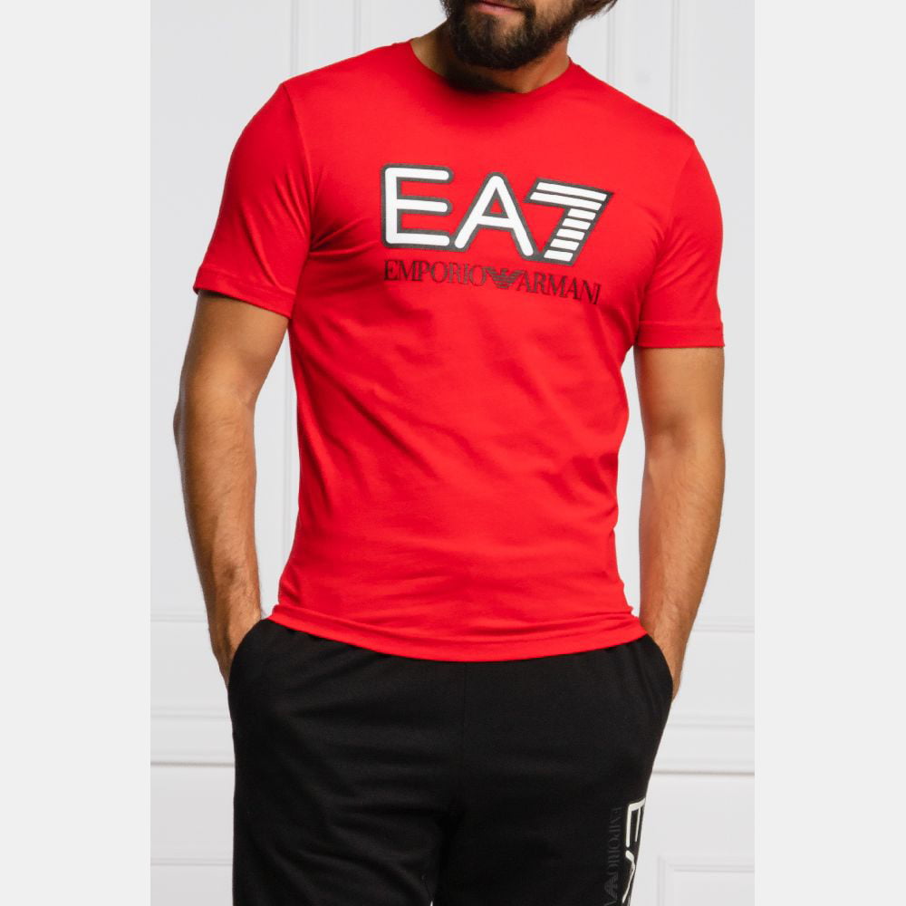 Armani T Shirt Pt62 Pj03z Red Vermelho Shot5