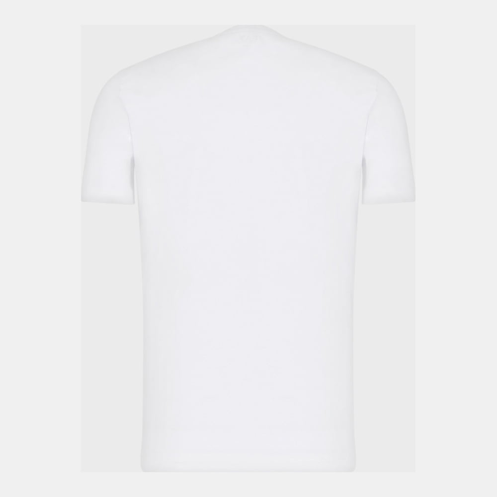 Armani T Shirt Pt62 Pj03z White Branco Shot3