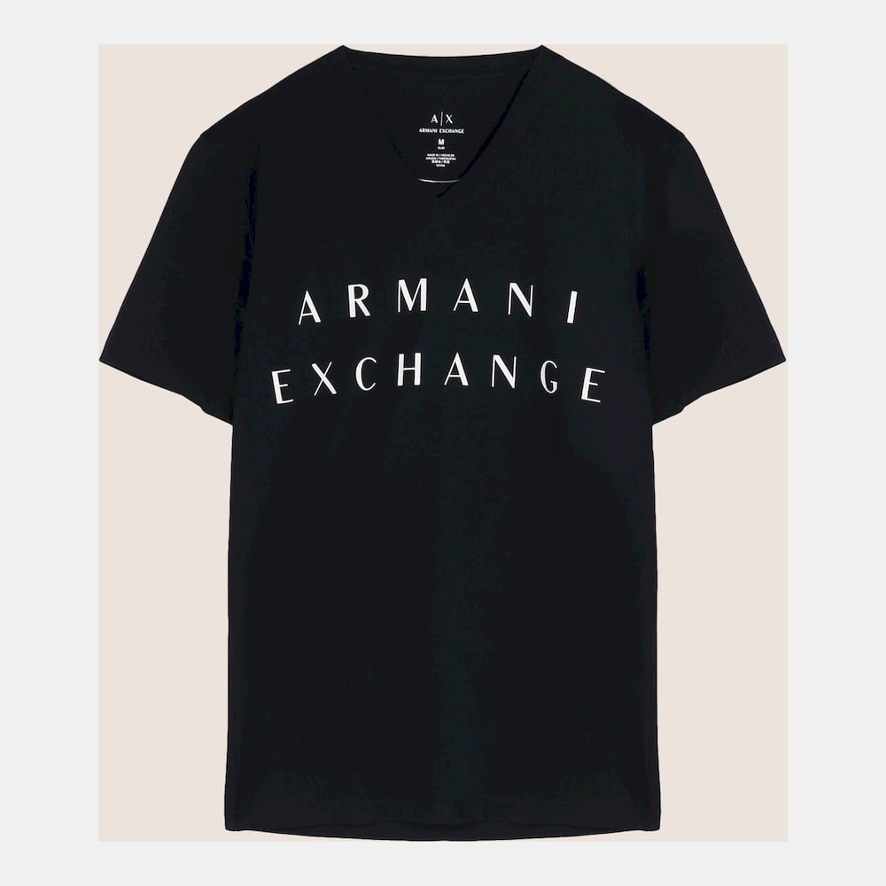 Armani T Shirt Ztcm Z8h4z Black Preto Shot10