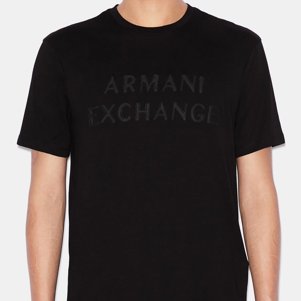 Armani T Shirt Ztfa Zjh4z Black Preto Shot5