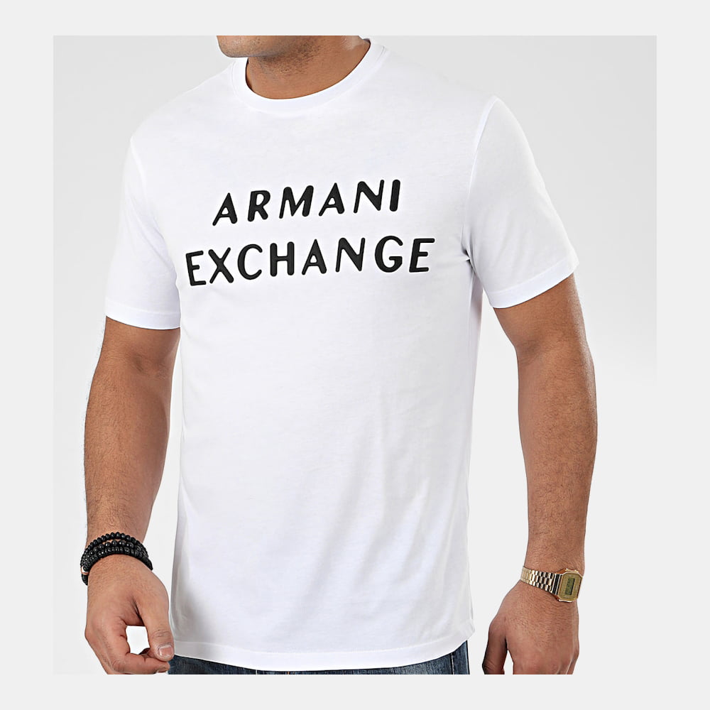 Armani T Shirt Ztfa Zjh4z White Branco Shot8