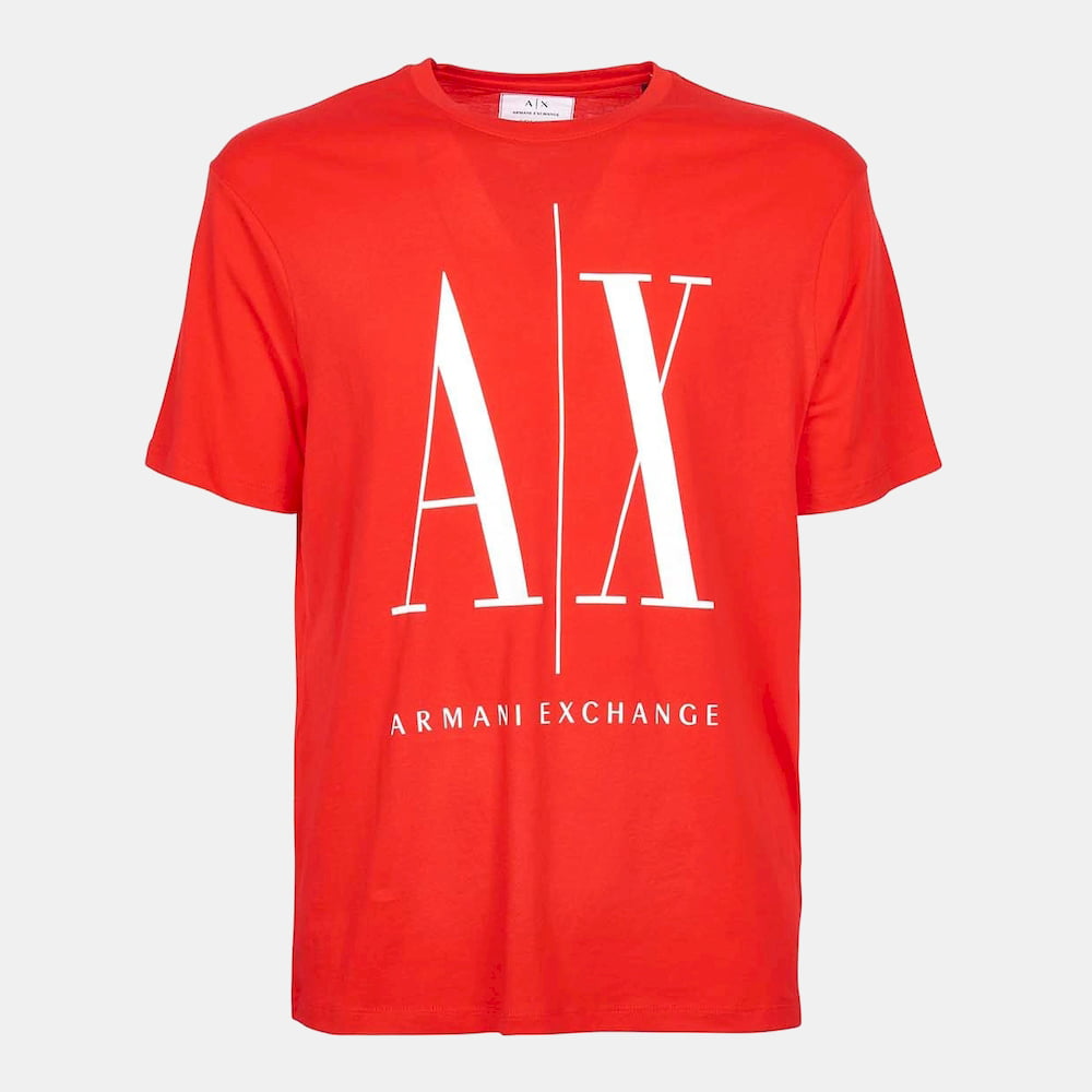 Armani T Shirt Ztpa Zjh4z Red Vermelho Shot2