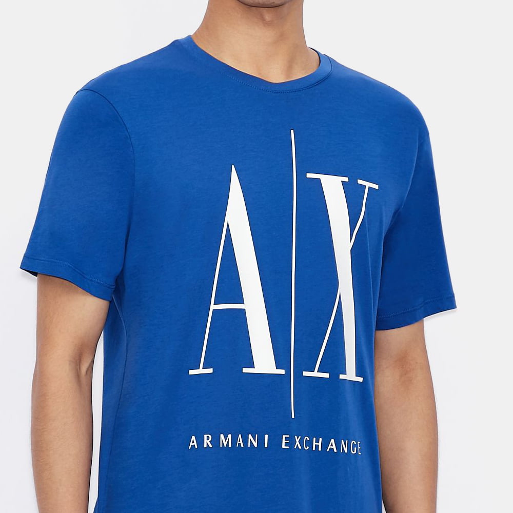 Armani T Shirt Ztpa Zjh4z Royal Blue Azul Royal Shot5