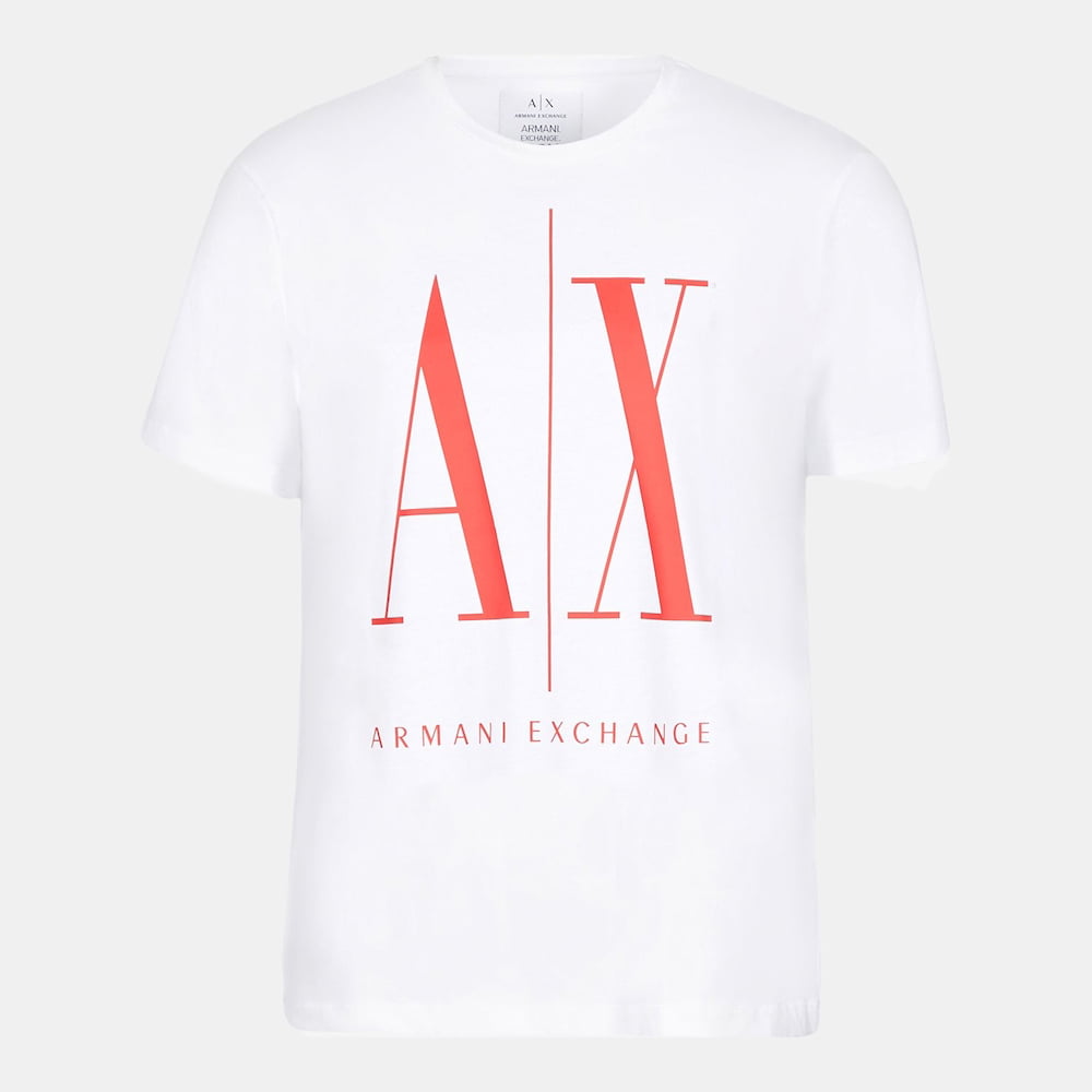 Armani T Shirt Ztpa Zjh4z White Red Branco Vermelho Shot8